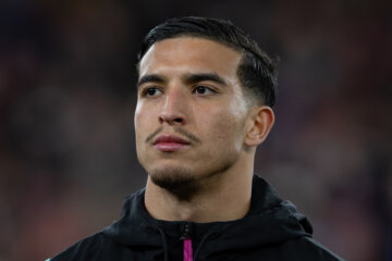 Couhaib Driouech voor het duel tegen Arsenal