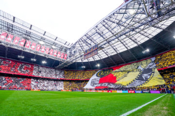 Sfeeractie in de Johan Cruijff Arena