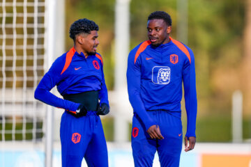 Ian Maatsen en Noah Ohio bij Jong Oranje