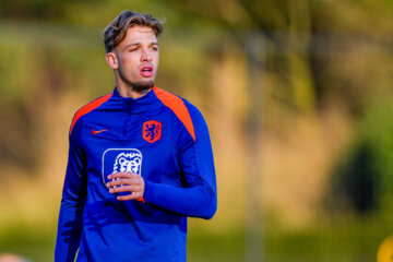 Luciano Valente bij Jong Oranje