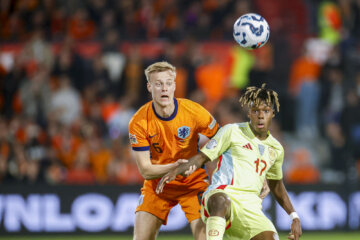 Jan Paul van Hecke en Nico Williams