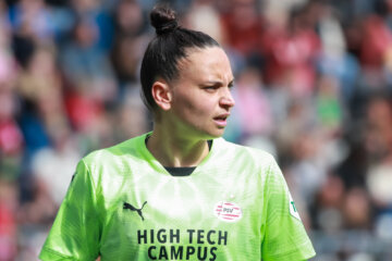 Nicky Evrard bij PSV