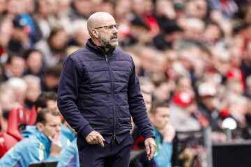 Peter Bosz tegen Ajax
