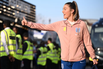 Mary Earps bij Engeland