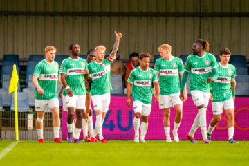 Jaden Slory bij FC Dordrecht