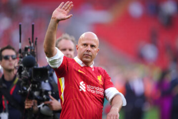 Arne Slot na de titel bij Liverpool