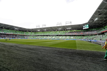 De Euroborg voorafgaand aan Groningen-Ajax