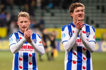 Doke Schmidt en Sam Lammers bij SC Heerenveen