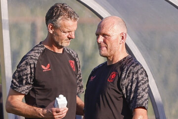 Peter Uneken en Joseph Oosting