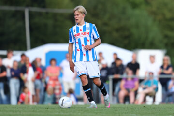 Marcus Linday aan de bal