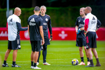 Remko Pasveer, John Heitinga en Davy Klaassen