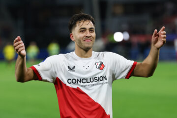 Souffian El Karouani blij