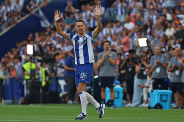 Luuk de Jong in het shirt van FC Porto