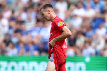 Arno Verschueren baalt