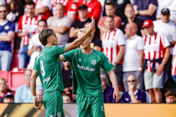 Brynjólfur Willumsson en Jorg Schreuders