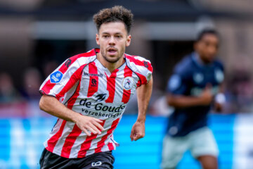 Mitchell van Bergen bij Sparta Rotterdam