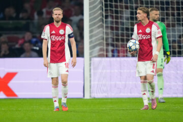 Davy Klaassen en Kenneth Taylor