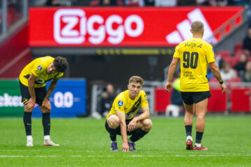 Max Balard teleurgesteld om rode kaart