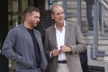 Melvin Boel met Jan Willem van Dop