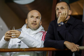 Alex Kroes en John Heitinga