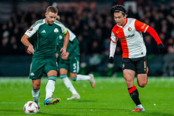 Ayase Ueda tegen Panathinaikos