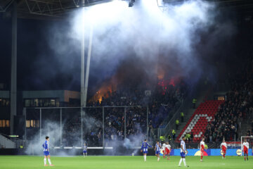 FC Porto-fans bij FC Utrecht