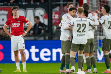 Wouter Goes baalt tegen PSV