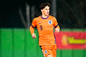 Thom van Bergen bij Jong Oranje