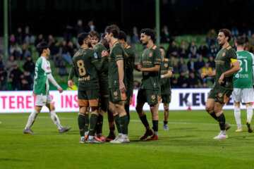 Jong FC Utrecht juicht