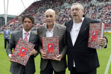 Jean Paul de Jong, Leo van Veeen en Joop van Maurik