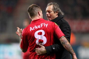 Theo Janssen en Michel Preud'homme