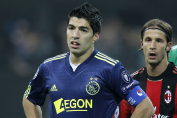 Luis Suárez in zijn tijd bij Ajax