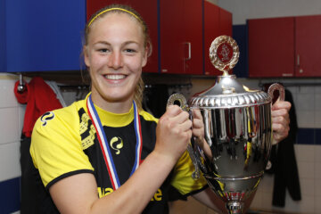 Stefanie van der Gragt in 2011 bij AZ