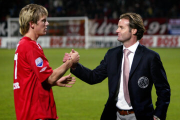 Peter Niemeyer en Rini Coolen bij FC Twente