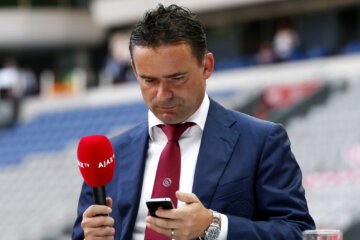 Marc Overmars in zijn tijd bij Ajax