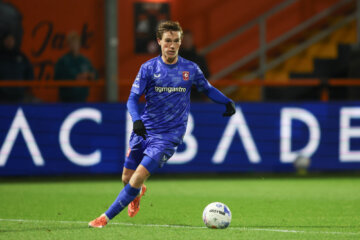 Daan Rots tegen FC Volendam