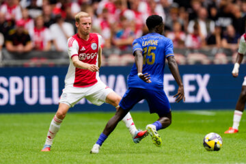 Davy Klaassen in duel