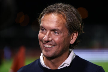 Een lachende Alex Pastoor