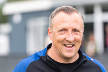 Een lachende Sjaak Polak