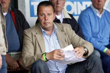 Evert Bleuming tijdens een wedstrijd tegen PEC Zwolle