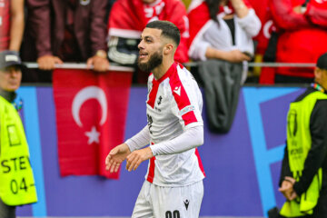 Georges Mikautadze op het EK