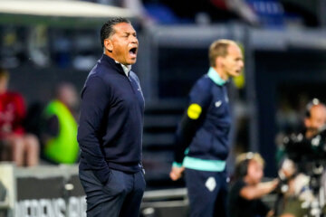 Henk Fraser in Mandemakers Stadion