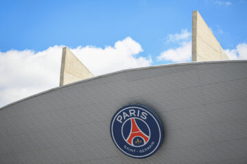 Het logo van Paris Saint Germain