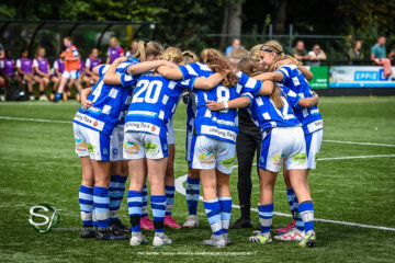 De speelsters van De Graafschap MVVA O17