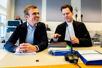 Jaap Noltes in de rechtbank