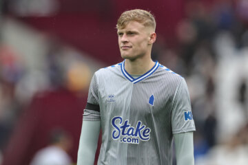 Jarrad Branthwaite namens Everton