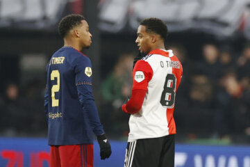 Jurriën Timber en Quinten Timber