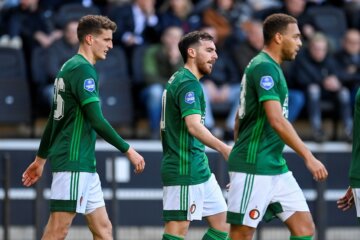 Guus Til, Orkun Kokcu en Cyriel Dessers