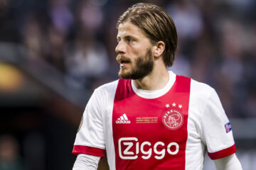 Lasse Schöne in de Europa League-finale tegen Manchester United