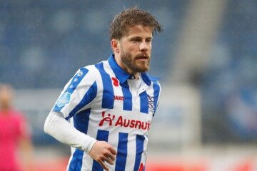 Lasse Schöne in het shirt van SC Heerenveen